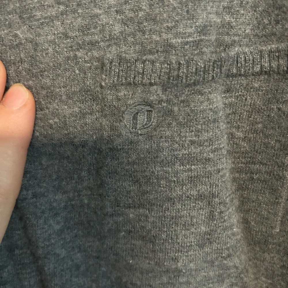 Merino Wool Sweater in Charcoal - Picture 3 of 6